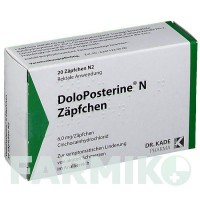 ДОЛО ПОСТЕРИН (DOLO POSTERINE) супозиторії 20 шт - Цинхокаїн DR.KADE
