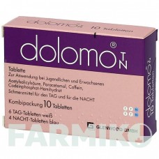 ДОЛОМО (DOLOMO) таблетки 10 шт - Парацетамол, Другое GLENWOOD