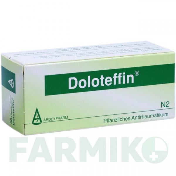 ДОЛОТЕФФИН (DOLOTEFFIN) таблетки 50 шт - Корень дьявольского когтя ARDEYPHARM