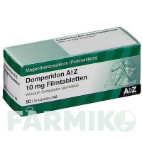 ДОМПЕРІДОН (DOMPERIDON) 10 мг таблетки 50 шт - Домперидон ABZ PHARMA