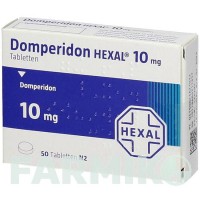 ДОМПЕРІДОН (DOMPERIDON) 10 мг таблетки 50 шт - Домперидон HEXAL