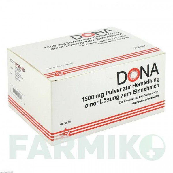 ДОНА (DONA) 1500 мг порошок 90 шт - Глюкозамин EMRA-MED