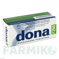 ДОНА (DONA) 250 мг таблетки 50 шт - Глюкозамін MEDA PHARMA