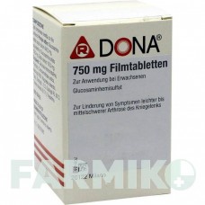 ДОНА (DONA) 750 мг таблетки 60 шт - Глюкозамін EMRA-MED