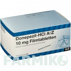 ДОНЕПЕЗИЛ (DONEPEZIL) 10 мг таблетки 98 шт - Донепезил ABZ PHARMA