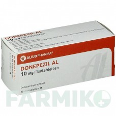 ДОНЕПЕЗИЛ (DONEPEZIL) 10 мг таблетки 56 шт - Донепезил ALIUD PHARMA