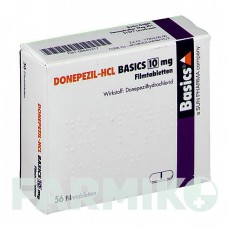 ДОНЕПЕЗИЛ (DONEPEZIL) 10 мг таблетки 56 шт - Донепезил BASICS