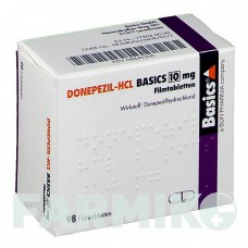 ДОНЕПЕЗИЛ (DONEPEZIL) 10 мг таблетки 98 шт - Донепезил BASICS