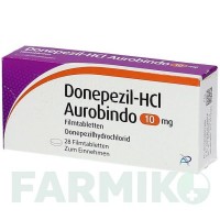 ДОНЕПЕЗИЛ (DONEPEZIL) 10 мг таблетки 28 шт - Донепезил PUREN PHARMA