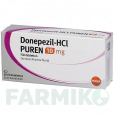 ДОНЕПЕЗИЛ (DONEPEZIL) 10 мг таблетки 56 шт - Донепезил PUREN PHARMA