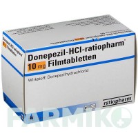 ДОНЕПЕЗИЛ (DONEPEZIL) 10 мг таблетки 28 шт - Донепезил RATIOPHARM