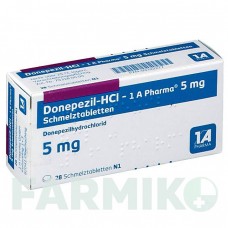 ДОНЕПЕЗИЛ (DONEPEZIL) 5 мг таблетки 28 шт - Донепезил 1 A PHARMA