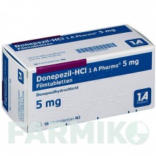 ДОНЕПЕЗИЛ (DONEPEZIL) 5 мг таблетки 56 шт - Донепезил 1 A PHARMA