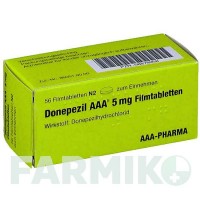 ДОНЕПЕЗИЛ (DONEPEZIL) 5 мг таблетки 56 шт - Донепезил AAA - PHARMA
