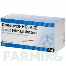 ДОНЕПЕЗИЛ (DONEPEZIL) 5 мг таблетки 98 шт - Донепезил ABZ PHARMA