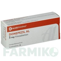 ДОНЕПЕЗИЛ (DONEPEZIL) 5 мг таблетки 56 шт - Донепезил ALIUD PHARMA