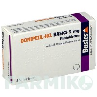 ДОНЕПЕЗИЛ (DONEPEZIL) 5 мг таблетки 56 шт - Донепезил BASICS