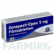 ДОНЕПЕЗИЛ (DONEPEZIL) 5 мг таблетки 56 шт - Донепезил ELPEN PHARMACEUTICAL
