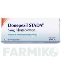ДОНЕПЕЗИЛ (DONEPEZIL) 5 мг таблетки 28 шт - Донепезил STADAPHARM