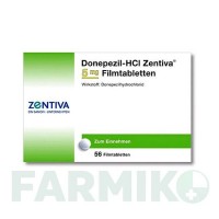 ДОНЕПЕЗИЛ (DONEPEZIL) 5 мг таблетки 56 шт - Донепезил ZENTIVA