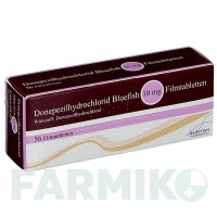 ДОНЕПЕЗИЛГИДРОХЛОРИД (DONEPEZILHYDROCHLORID) 10 мг таблетки 56 шт - Донепезил BLUEFISH