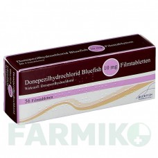 ДОНЕПЕЗИЛГИДРОХЛОРИД (DONEPEZILHYDROCHLORID) 10 мг таблетки 56 шт - Донепезил BLUEFISH