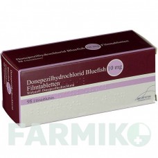 ДОНЕПЕЗИЛГИДРОХЛОРИД (DONEPEZILHYDROCHLORID) 10 мг таблетки 98 шт - Донепезил BLUEFISH