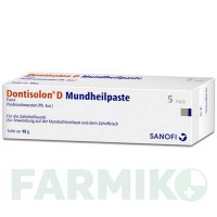 ДОНТИЗОЛОН (DONTISOLON) паста 15 г - Преднизолон SEPTODONT