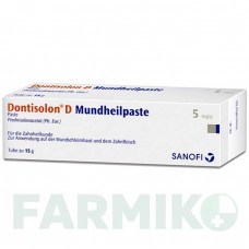 ДОНТИЗОЛОН (DONTISOLON) паста 15 г - Преднизолон SEPTODONT