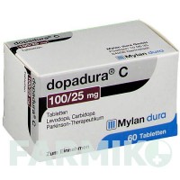 ДОПАДУРА (DOPADURA) 100/25 мг таблетки 60 шт - Леводопа, Карбідопа VIATRIS