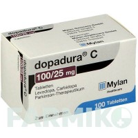 ДОПАДУРА (DOPADURA) 100/25 мг таблетки 100 шт - Леводопа, Карбідопа VIATRIS