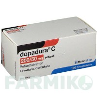 ДОПАДУРА (DOPADURA) 200/50 мг таблетки 100 шт - Леводопа, Карбидопа VIATRIS