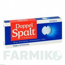 ДОППЕЛЬ СПАЛТ (DOPPEL SPALT) таблетки 20 шт - Ацетилсалициловая кислота, Другое PHARMASGP