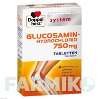 ДОППЕЛЬГЕРЦ (DOPPELHERZ) 750 мг таблетки 60 шт - Глюкозамін QUEISSER PHARMA