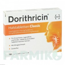 ДОРИТРИЦИН (DORITHRICIN) таблетки 20 шт - Тиротрицин MEDICE PUTTER