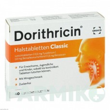 ДОРИТРИЦИН (DORITHRICIN) таблетки 40 шт - Тиротрицин MEDICE PUTTER
