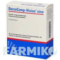 ДОРЗОКОМП (DORZOCOMP) 20 мг/мл + 5 мг/мл пипетки 30x0,2 мл - Тимолол, Дорзоламид OMNIVISION
