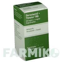 ДОРЗОЛАМІД (DORZOLAMID) 20 мг/мл + 5 мг/мл краплі 5 мл - Тимолол, Дорзоламід TRB CHEMEDICA