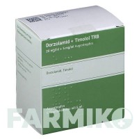 ДОРЗОЛАМІД (DORZOLAMID) 20 мг/мл + 5 мг/мл краплі 6x5 мл - Тимолол, Дорзоламід TRB CHEMEDICA