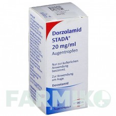 ДОРЗОЛАМІД (DORZOLAMID) 20 мг/мл краплі 1x5 мл - Дорзоламід STADAPHARM