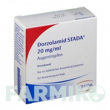 ДОРЗОЛАМІД (DORZOLAMID) 20 мг/мл краплі 3x5 мл - Дорзоламід STADAPHARM
