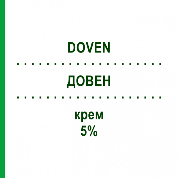 ДОВЕН (DOVEN) 5% крем 40 г - Диосмин SO.SE.PHARM