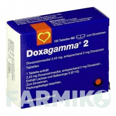 ДОКСАГАММА (DOXAGAMMA) 2 мг таблетки 100 шт - Доксазозин AAA - PHARMA