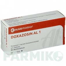 ДОКСАЗОЗИН (DOXAZOSIN) 1 таблетки 50 шт - Доксазозин ALIUD PHARMA