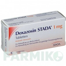 ДОКСАЗОЗИН (DOXAZOSIN) 1 мг таблетки 50 шт - Доксазозин STADAPHARM