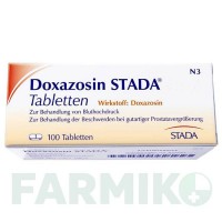 ДОКСАЗОЗИН (DOXAZOSIN) 1 мг таблетки 100 шт - Доксазозин STADAPHARM
