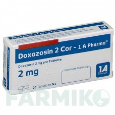 ДОКСАЗОЗИН (DOXAZOSIN) 2 таблетки 20 шт - Доксазозин 1 A PHARMA