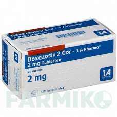 ДОКСАЗОЗИН (DOXAZOSIN) 2 таблетки 100 шт - Доксазозин 1 A PHARMA