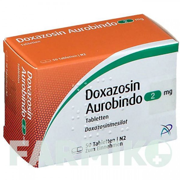 ДОКСАЗОЗИН (DOXAZOSIN) 2 мг таблетки 50 шт - Доксазозин PUREN PHARMA
