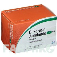 ДОКСАЗОЗИН (DOXAZOSIN) 2 мг таблетки 100 шт - Доксазозин PUREN PHARMA